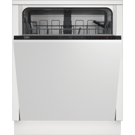 Beko DIN15322 Integrated Full Size Dishwasher - White - 13 Place Settings - 0