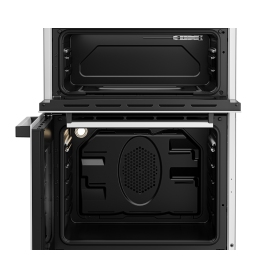 Beko EDC634W 60cm Double Oven Electric Cooker with Ceramic Hob - White - 2