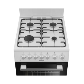 Blomberg GGS9151W 50cm Single oven Gas Cooker wtih Eye Level Grill - White - 4