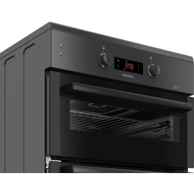 Blomberg HIN651N 60cm Double Oven Electric Cooker with Induction Hob - Anthracite - 1