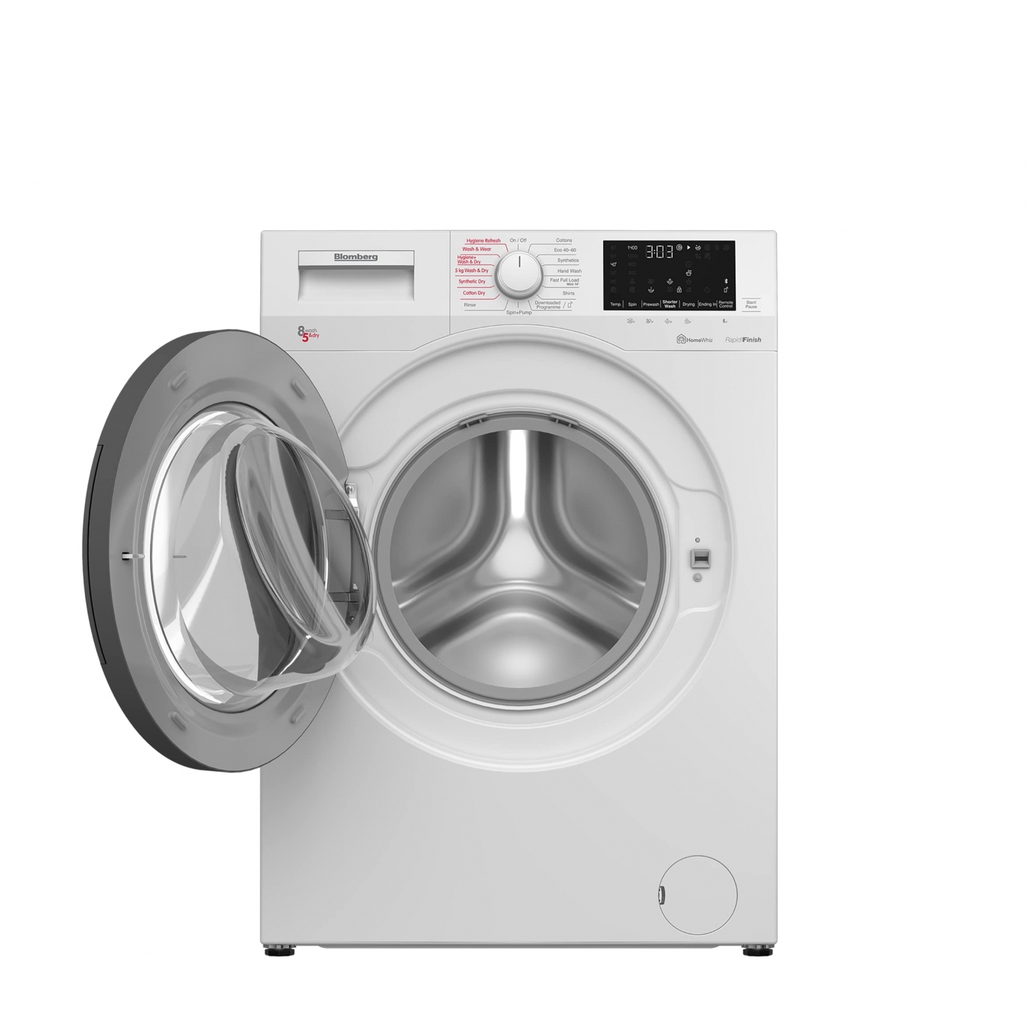 Blomberg LRF1854311W 8kg/5kg 1400 Spin Washer Dryer - White - 1