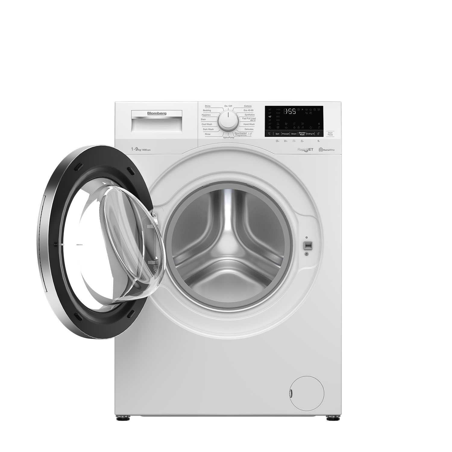 Blomberg LWF194520QW 9kg 1400 Spin Washing Machine with RapidJet technology - White - 2