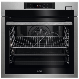 AEG Built In Electric Single Oven - Anti-Fingerprint stainless steel
