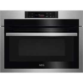 AEG KME761080M 59.5cm Built In CombiQuick Combination Microwave compact oven - Stainless Steel