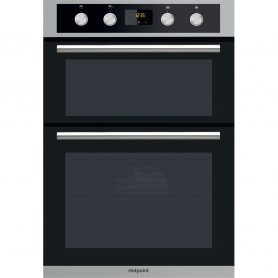 Hotpoint 90cm Double Oven - Stainless Steel