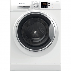 Hotpoint NSWE845CWSUKN 8kg 1400 Spin Washing Machine - White - 4