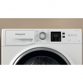 Hotpoint NSWE845CWSUKN 8kg 1400 Spin Washing Machine - White - 1