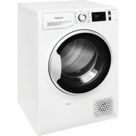 Hotpoint NTSM1192SKUK 9kg Heat Pump Tumble Dryer - White - 7