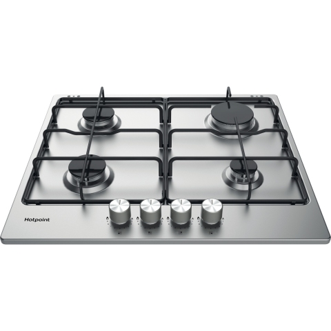 Hotpoint PPH60PFIXUK 59cm Gas Hob - Stainless Steel