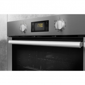 Hotpoint SA4544CIX 59.5cm Built In Electric Single Oven - Silver - 4