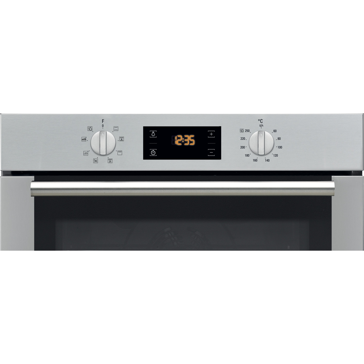Hotpoint SA4544CIX 59.5cm Built In Electric Single Oven - Silver - 3