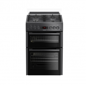 Blomberg GGN65N 60cm Double Oven Gas Cooker with Gas Hob - Anthracite - 0