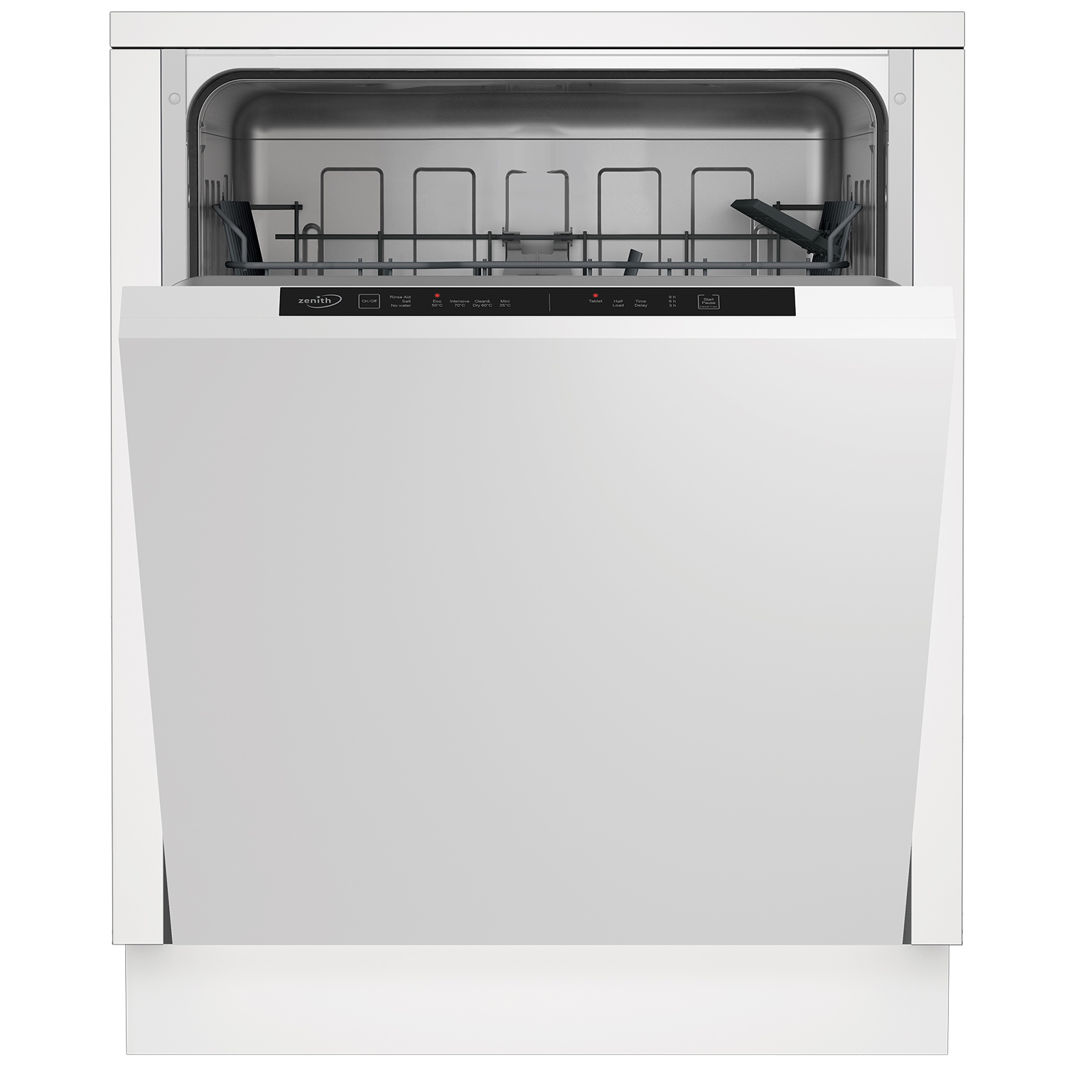 Zenith ZDWI600 Integrated Full Size Dishwasher - 13 Place Settings - 0