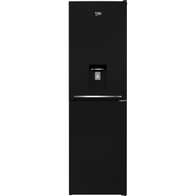 Beko 54cm Frost Free Tall Fridge Freezer - Black - A+ Energy Rated