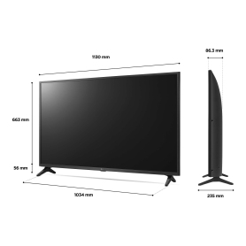 LG 50UQ75006LF_AEK 50" 4K LED Smart TV - 4