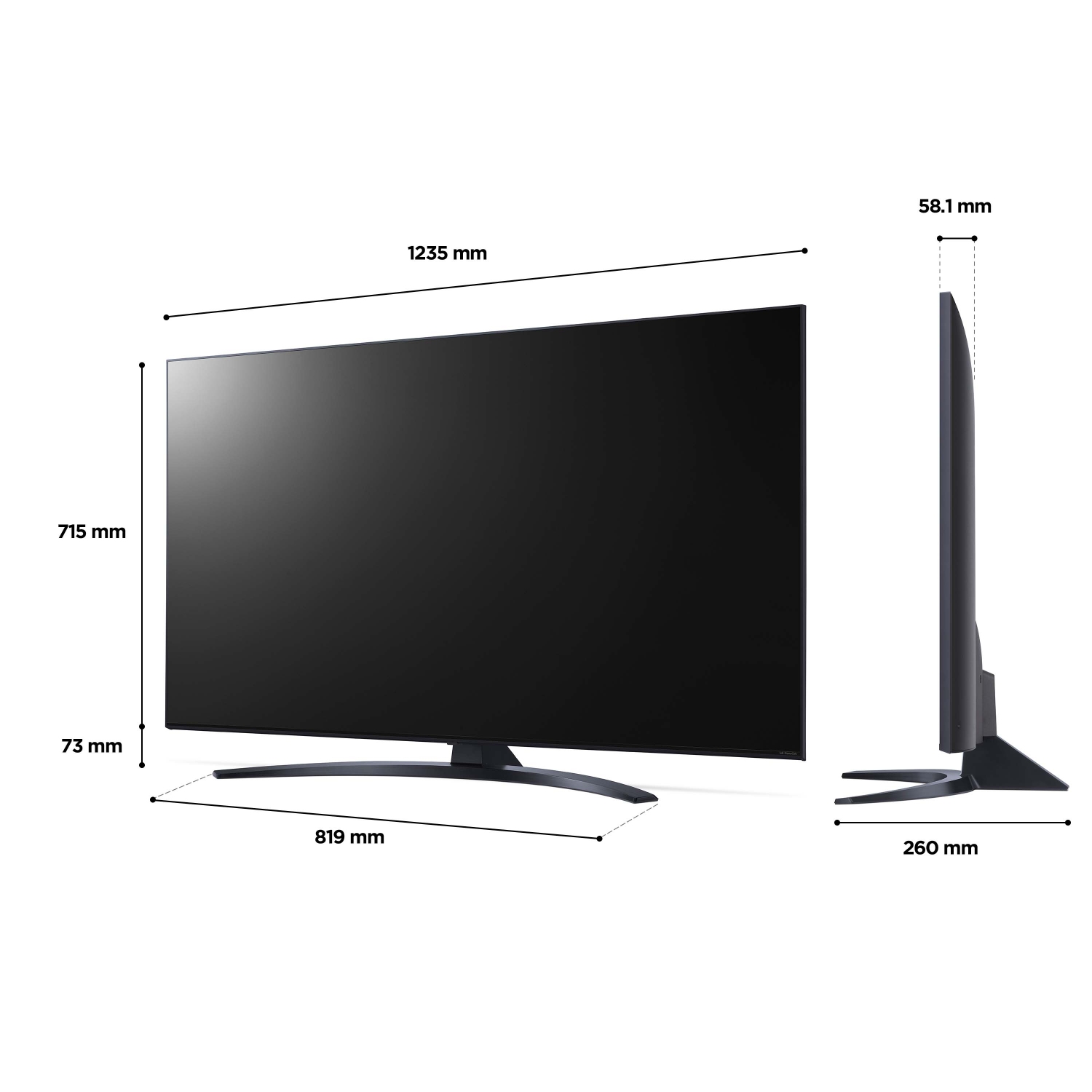 LG 55NANO766QA_AEK 55" 4K NanoCell Smart TV with Voice Assistants - 5