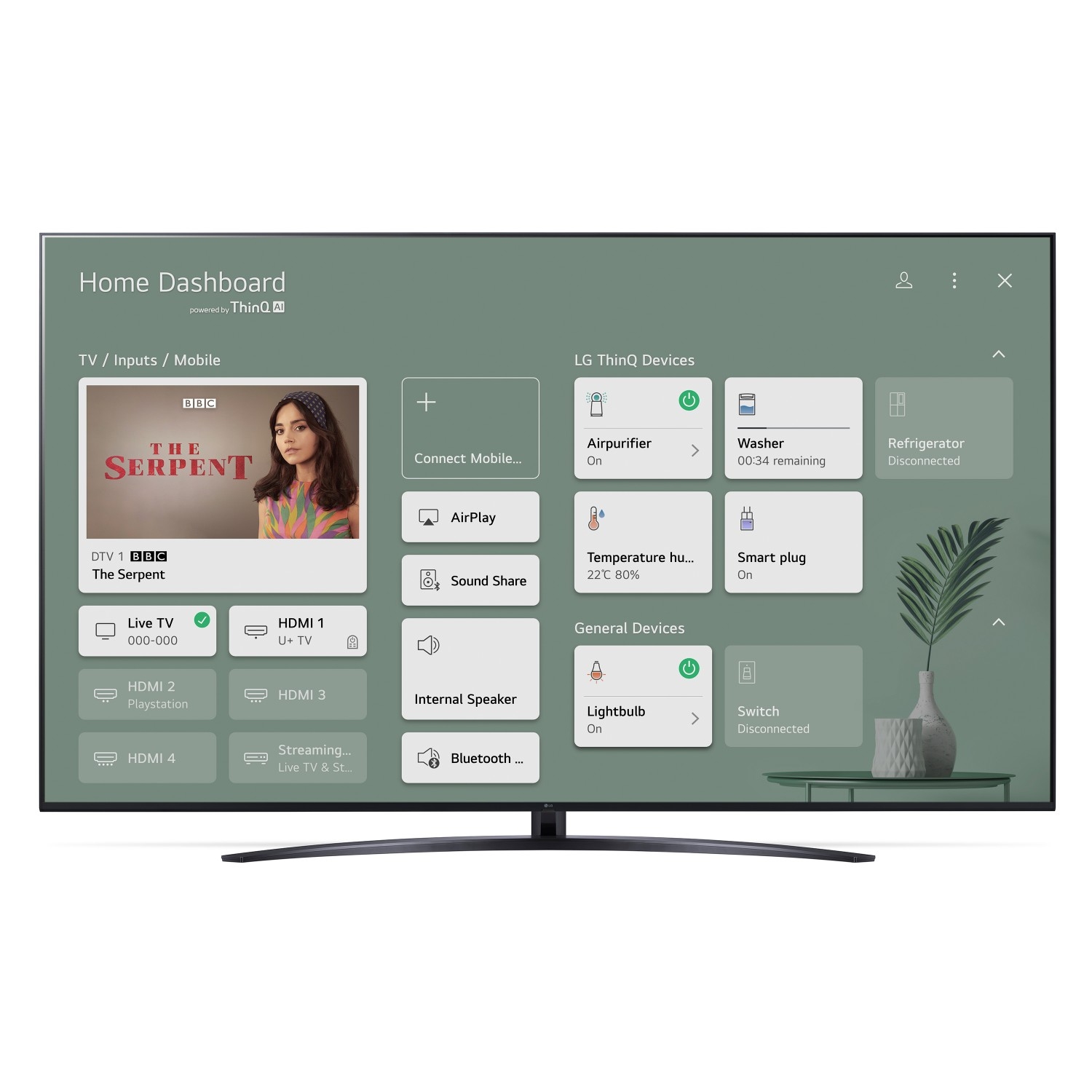 LG 75UP81006LA 75" 4K Ultra HD LED Smart TV with Freeview Play Freesat HD & Voice Assistants full image