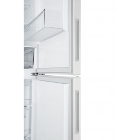 LG GBB61SWJEC 59.5cm 60/40 Frost Free Fridge Freezer - White - 1