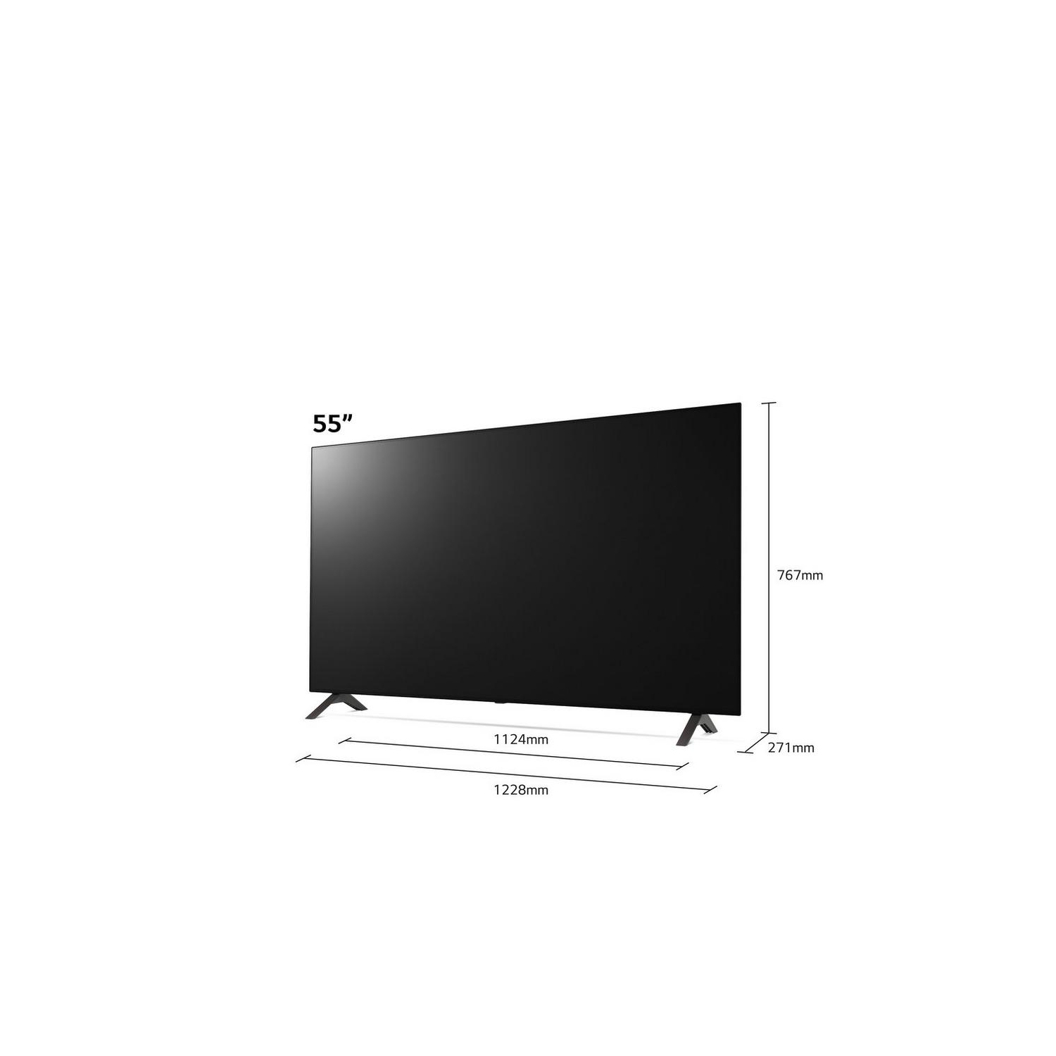 LG OLED55A16LA 55" 4K UHD OLED Smart TV with Self- lit Pixel Technology - 4