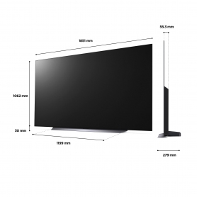 LG OLED83C24LA_AEK 83" 4K OLED Smart TV with Voice Assistants - 3