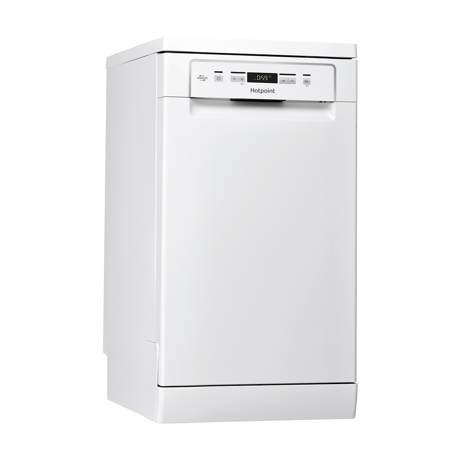 Hotpoint HSFCIH4798FS Slimline Dishwasher - White - 10 Place Settings - 0