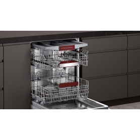 Neff S355HCX27G Integrated Full Size Dishwasher - Steel - 14 Place Settings - 2