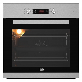Beko Built In Programmable Multifunction Electric Single Oven - Stainless Steel - A Rated