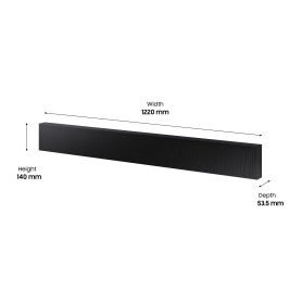 Samsung HW_LST70TXU Terrace 3.0ch Indoor & Outdoor Wall Mounted All-in- one Soundbar - Black - 10