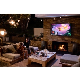 Samsung QE65LST7TCUXXU 65" Terrace 4K QLED Smart Outdoor TV Weather- Resistant Durability (IP55 Rated) with Ultra Bright Picture - 4