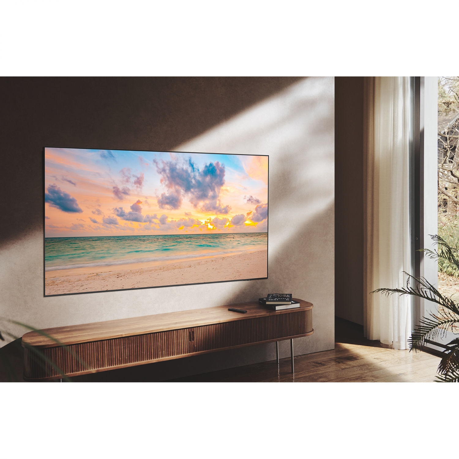 Samsung QE65QN90BATXXU 65" 4K HDR QLED Smart TV with Voice Assistants full image