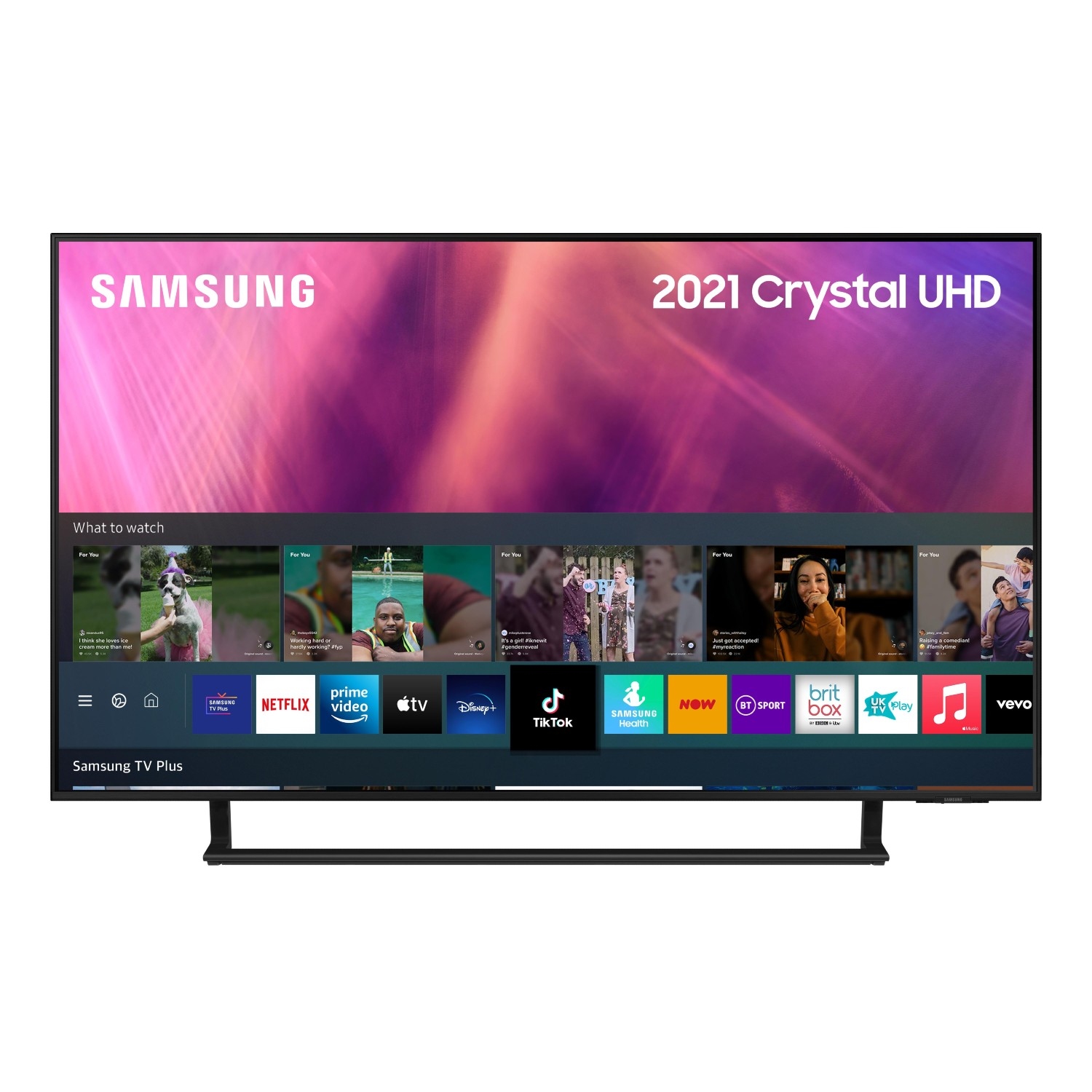 Samsung UE43AU9000KXXU 43" 4K UHD HDR Smart TV Dynamic Crystal Colour with Motion Xcelerator Turbo and Object Tracking Sound LITE - 0