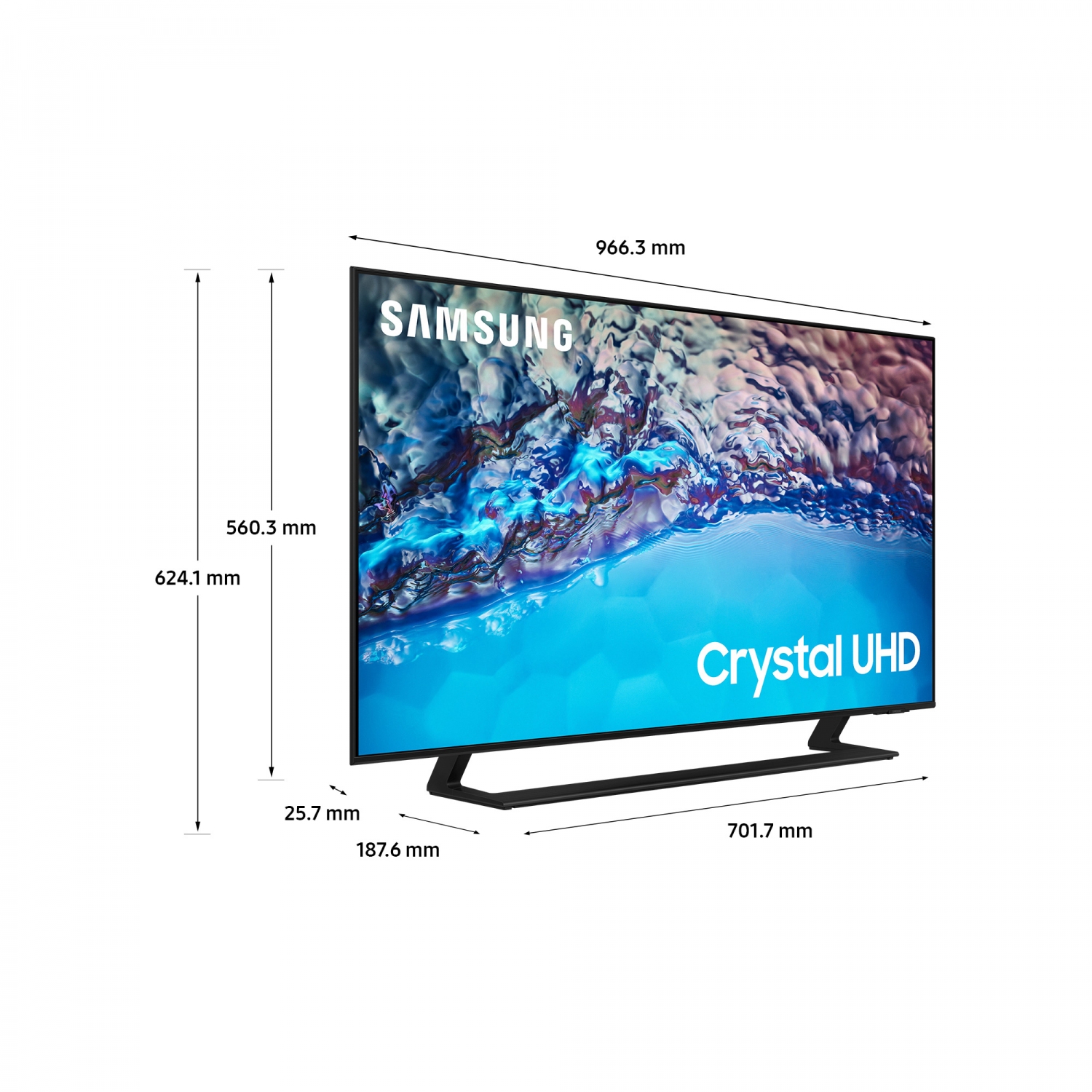 Samsung UE43BU8500KXXU 43" 4K HDR LED Smart TV with Voice Assistants - 11