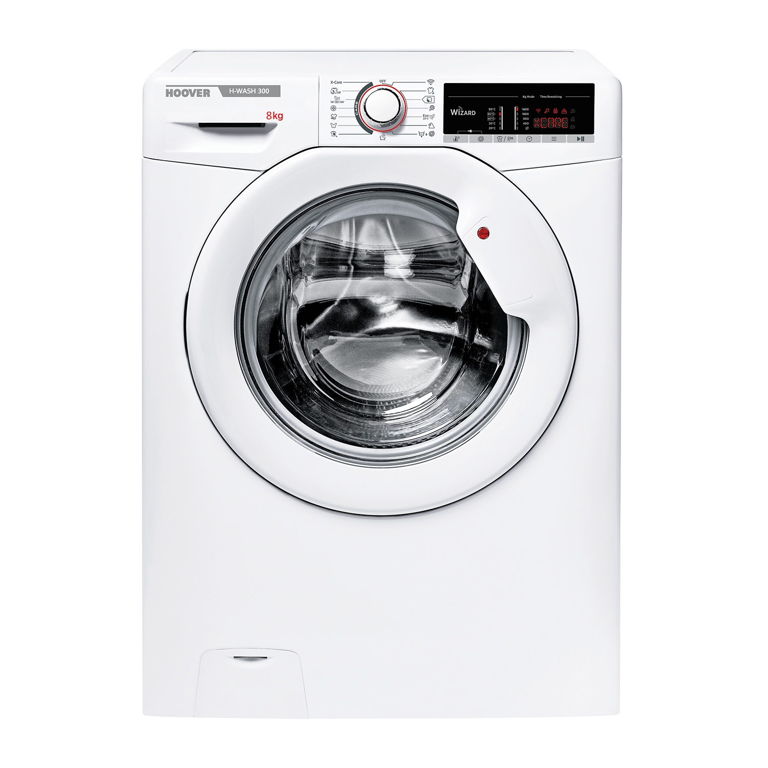 Hoover H3W58TE 8kg 1500 Spin Washing Machine with NFC Connection - White - 0