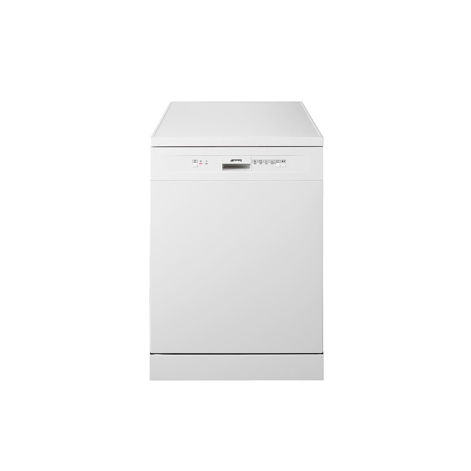 Smeg DF13E2WH Full Size Dishwasher - White - 13 Place Settings - 0