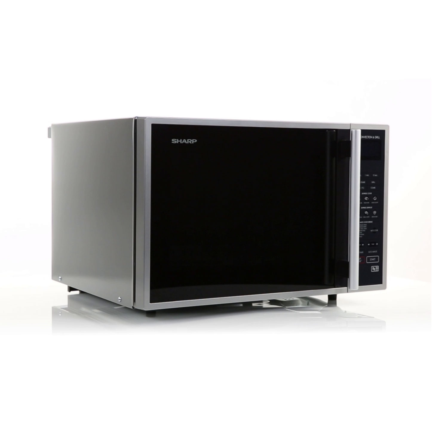 Sharp R959SLMAA 40 Litre Combination Microwave - Black/Silver - 0