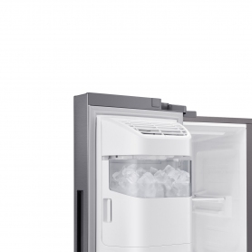 Samsung RS65R5401M9 American Style Fridge Freezer - Matt Silver - 4
