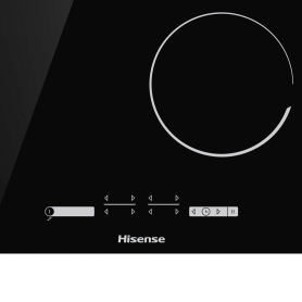 Hisense E6431C 59.5cm Ceramic Hob - Black - 3