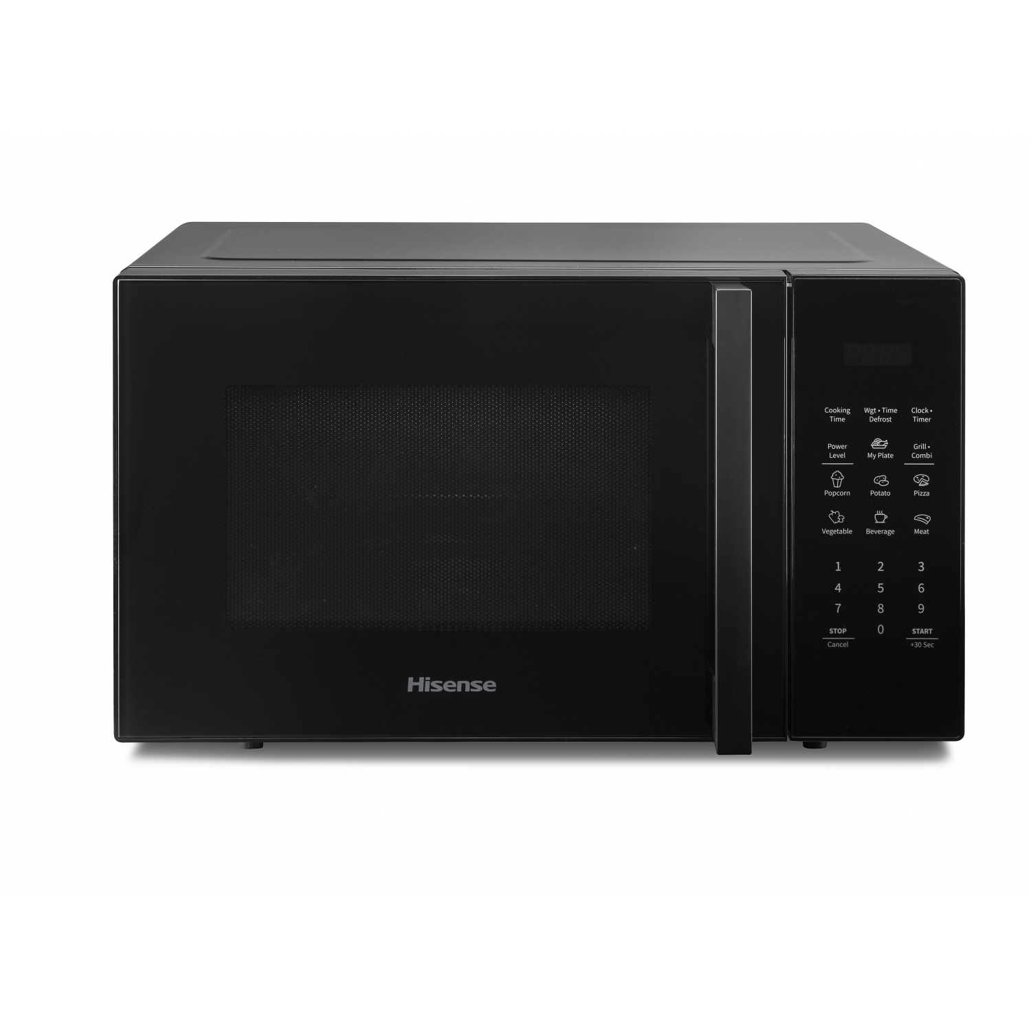 Hisense H28MOBS8HGUK 28 Litre Microwave with Grill - Black - 0