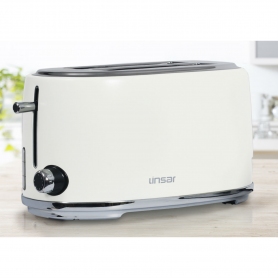 Linsar 4 Slice Toaster - White