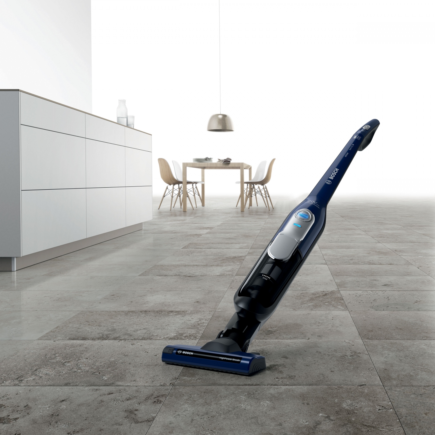 Bosch BCH85NGB Athlet Serie 6 ProHome Cordless Upright Vacuum Cleaner - 45 Minute Run Time - 4