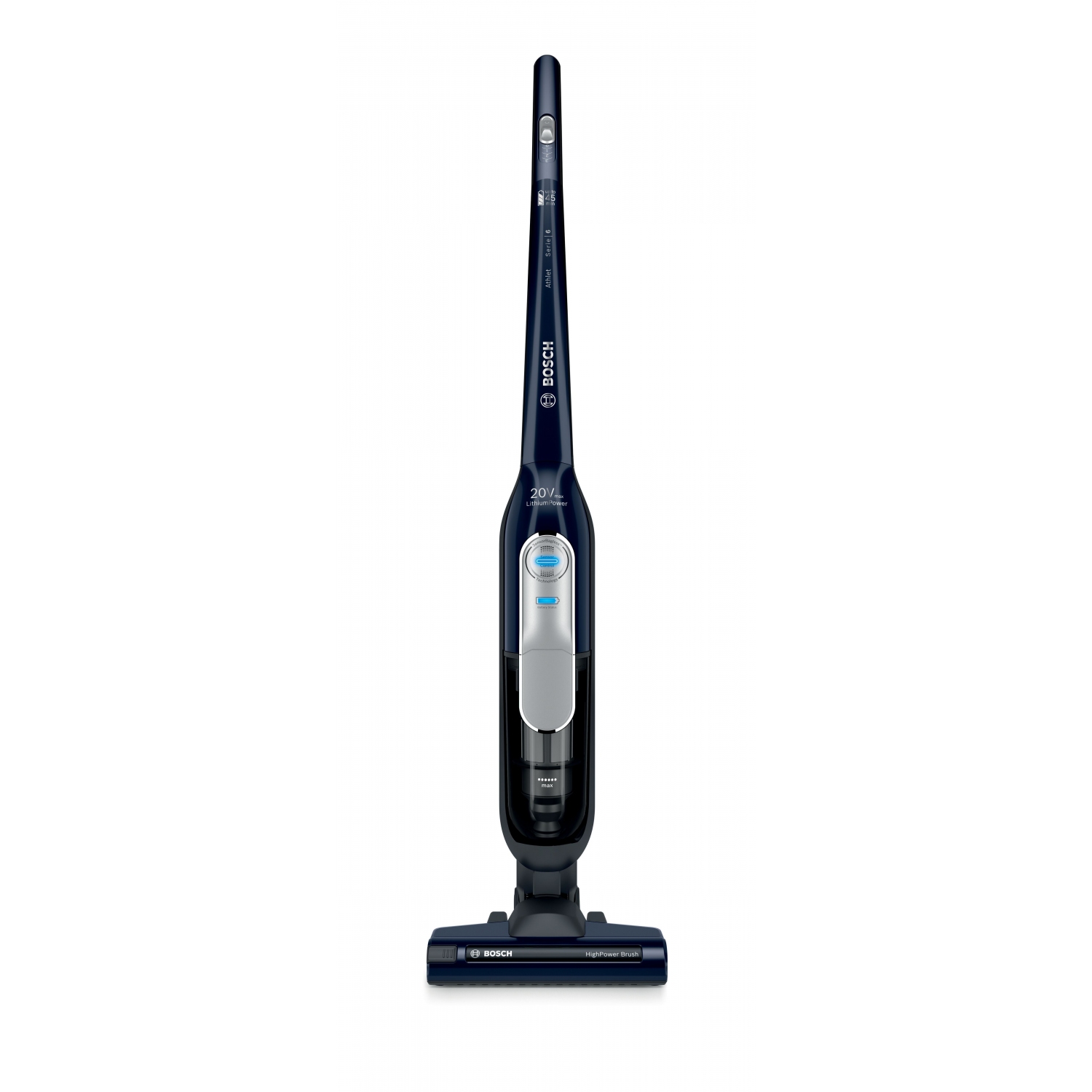 Bosch BCH85NGB Athlet Serie 6 ProHome Cordless Upright Vacuum Cleaner - 45 Minute Run Time - 0