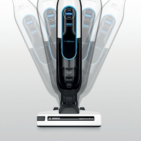 Bosch BCH86SILGB Athlet Serie 6 Prosilence Upright Vacuum Cleaner - 60 Minutes Run Time - White - 7