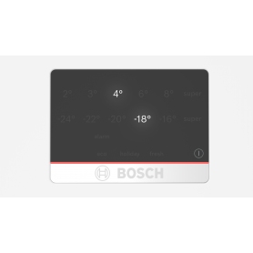 Bosch KGN39AWCTG 60cm 70 30 Frost Free Fridge Freezer - White - 2