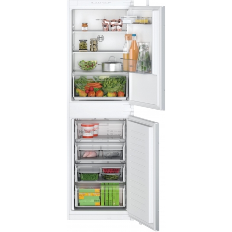 Bosch KIN85NSF0G 54.1cm 50/50 Integrated Frost Free Fridge Freezer