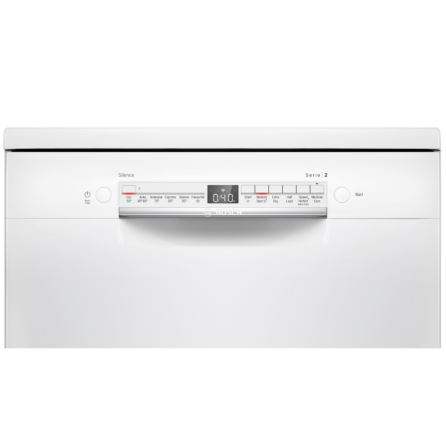 Bosch SMS2HVW66G Full Size Dishwasher - White - 13 Place Settings - 1