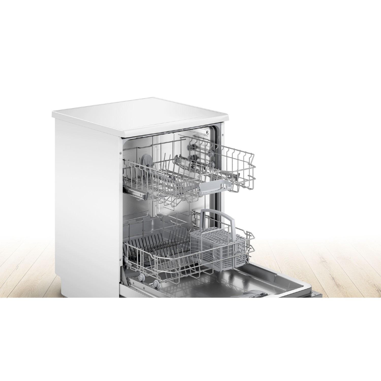 Bosch SMS2ITW08G Full Size Dishwasher - White - 12 Place Settings - 3