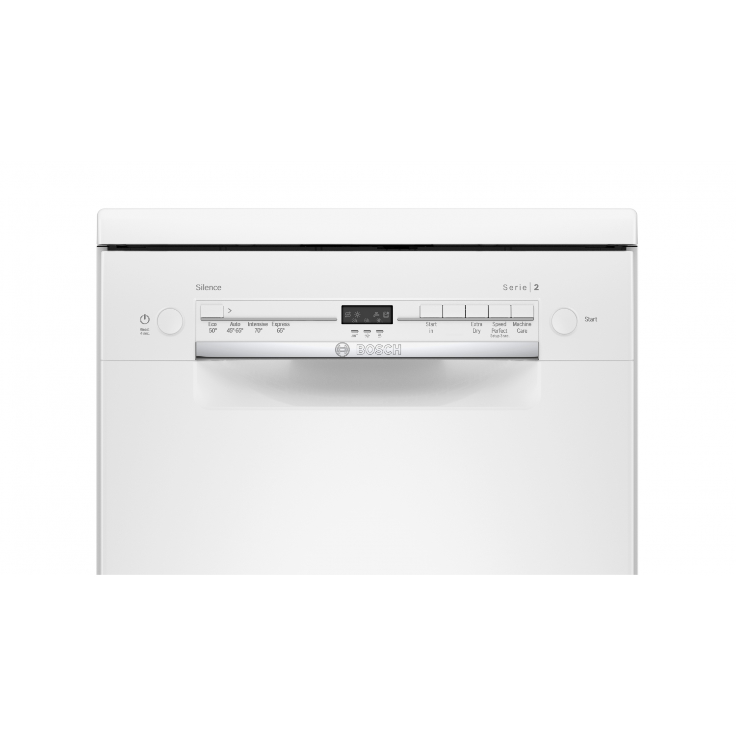 Bosch SRS2IKW04G Slimline Dishwasher - White - 9 Place Settings - 1
