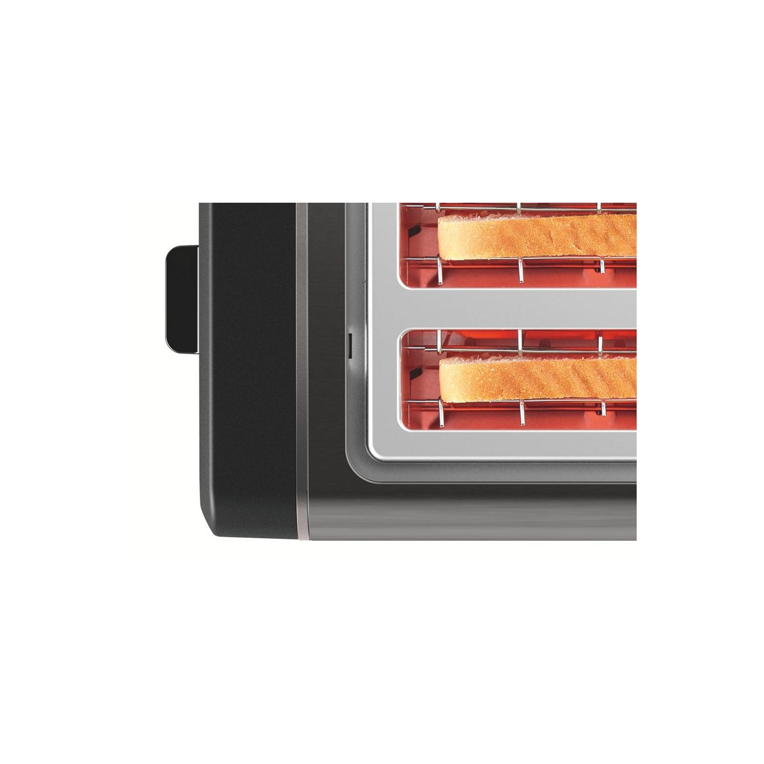 Bosch TAT5P445GB 4 Slice Toaster - Anthracite' Energy Efficient Toasting - 4