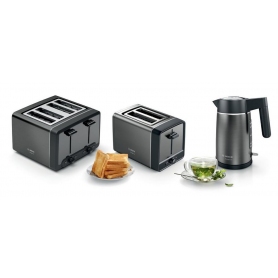 Bosch TAT5P445GB 4 Slice Toaster - Anthracite' Energy Efficient Toasting - 2