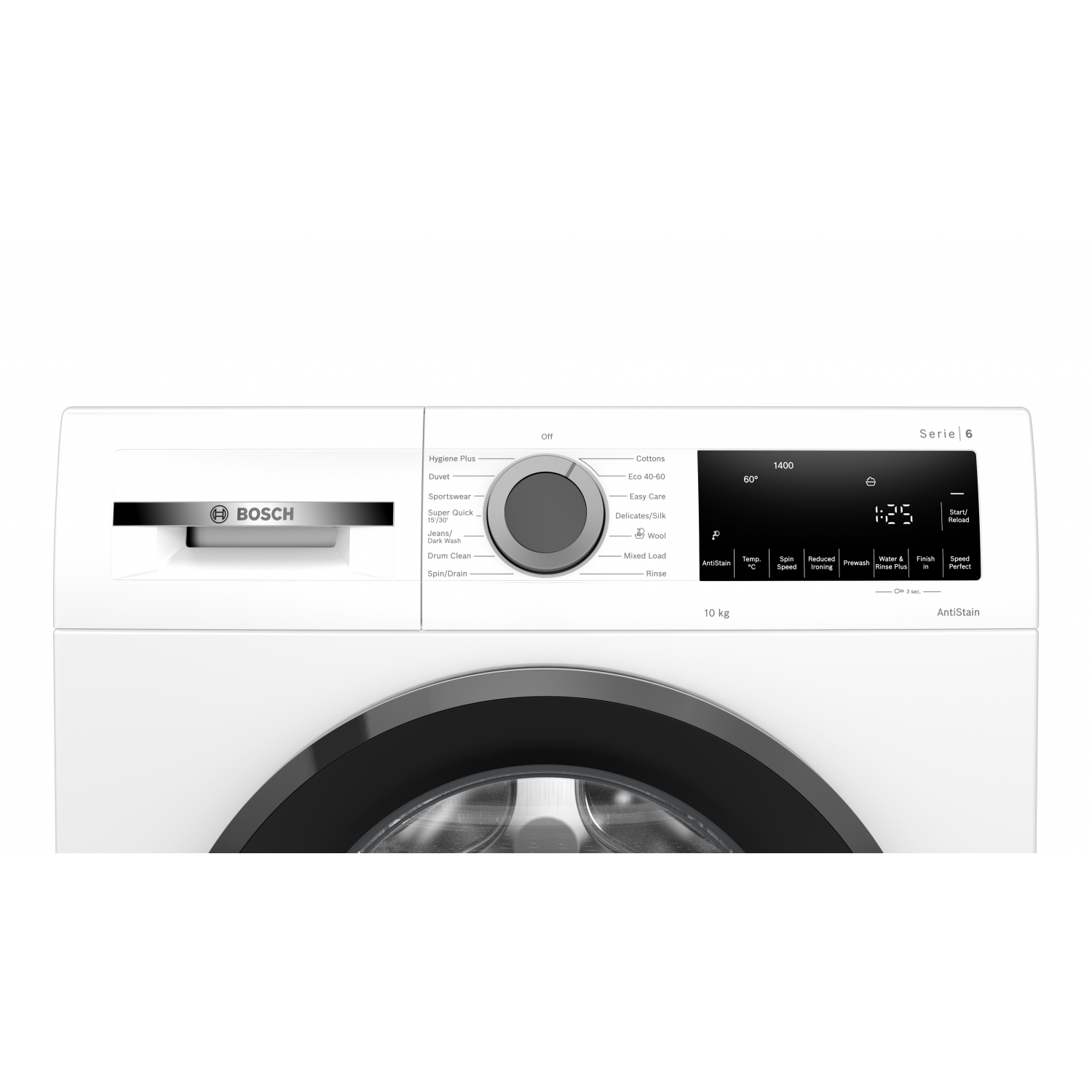 Bosch WGG25401GB 10kg 1400 Spin Washing Machine - White - 3